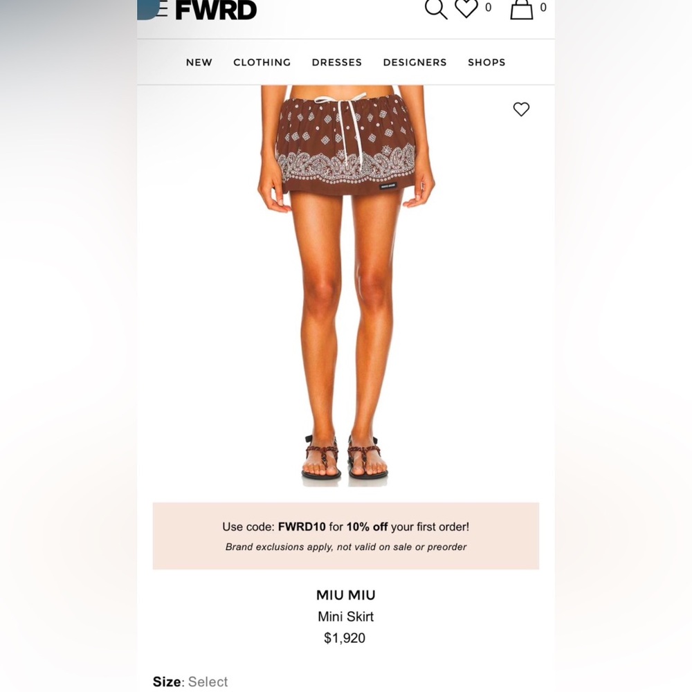 Miu Miu Skirt